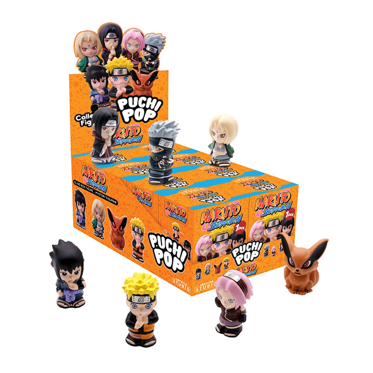 Estatua Puchipop Naruto Wave1 Naruto Abysse Laranja-2