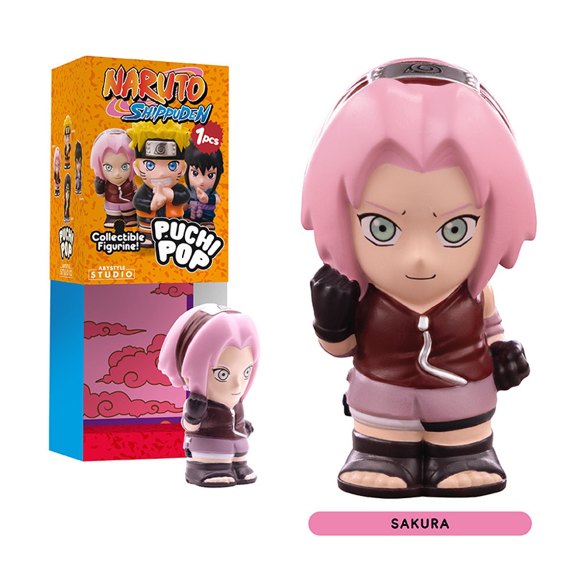 Estatua Puchipop Naruto Wave1 Naruto Abysse Laranja-5