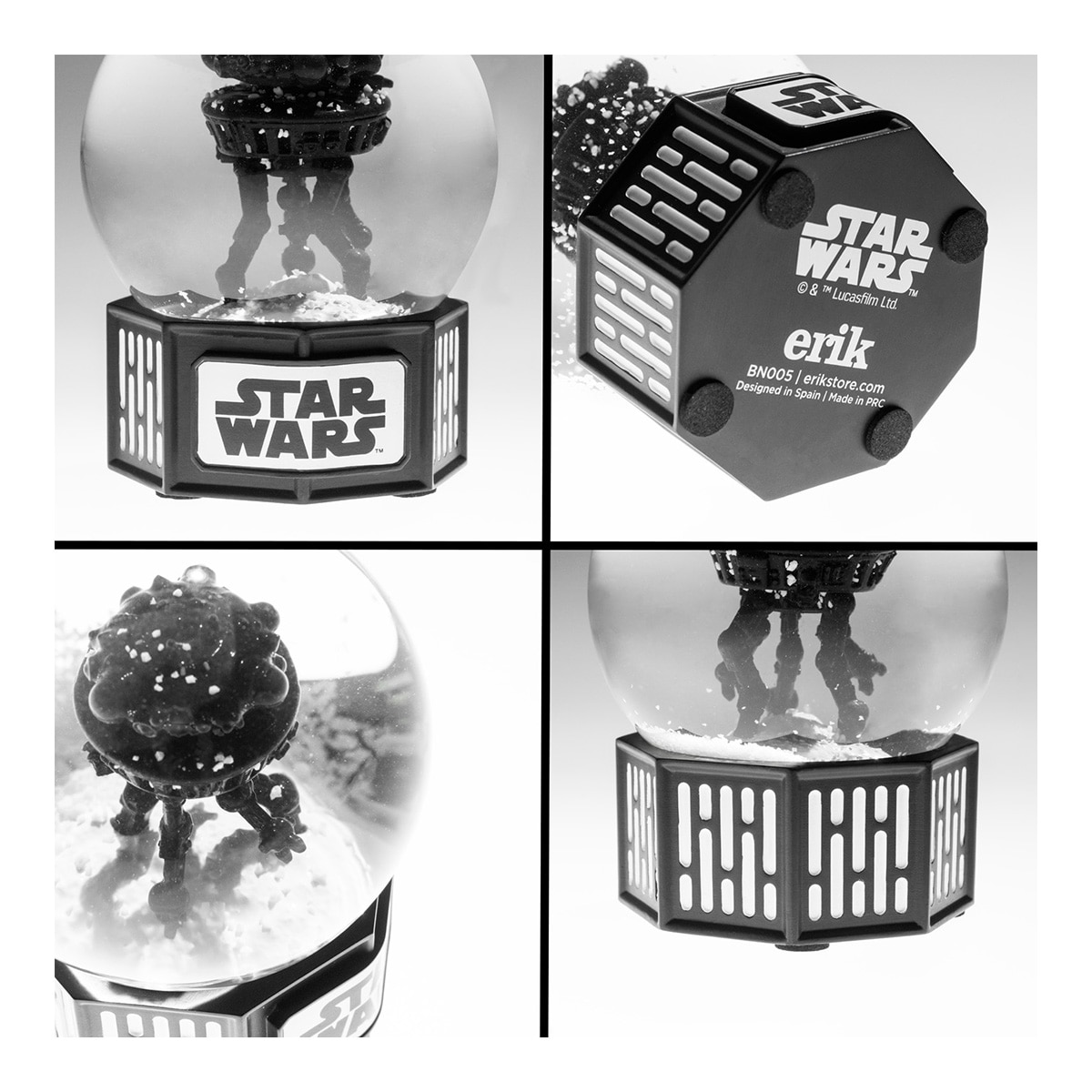 Bola de Neve Droide Sonda Star Wars Erik Preto-4