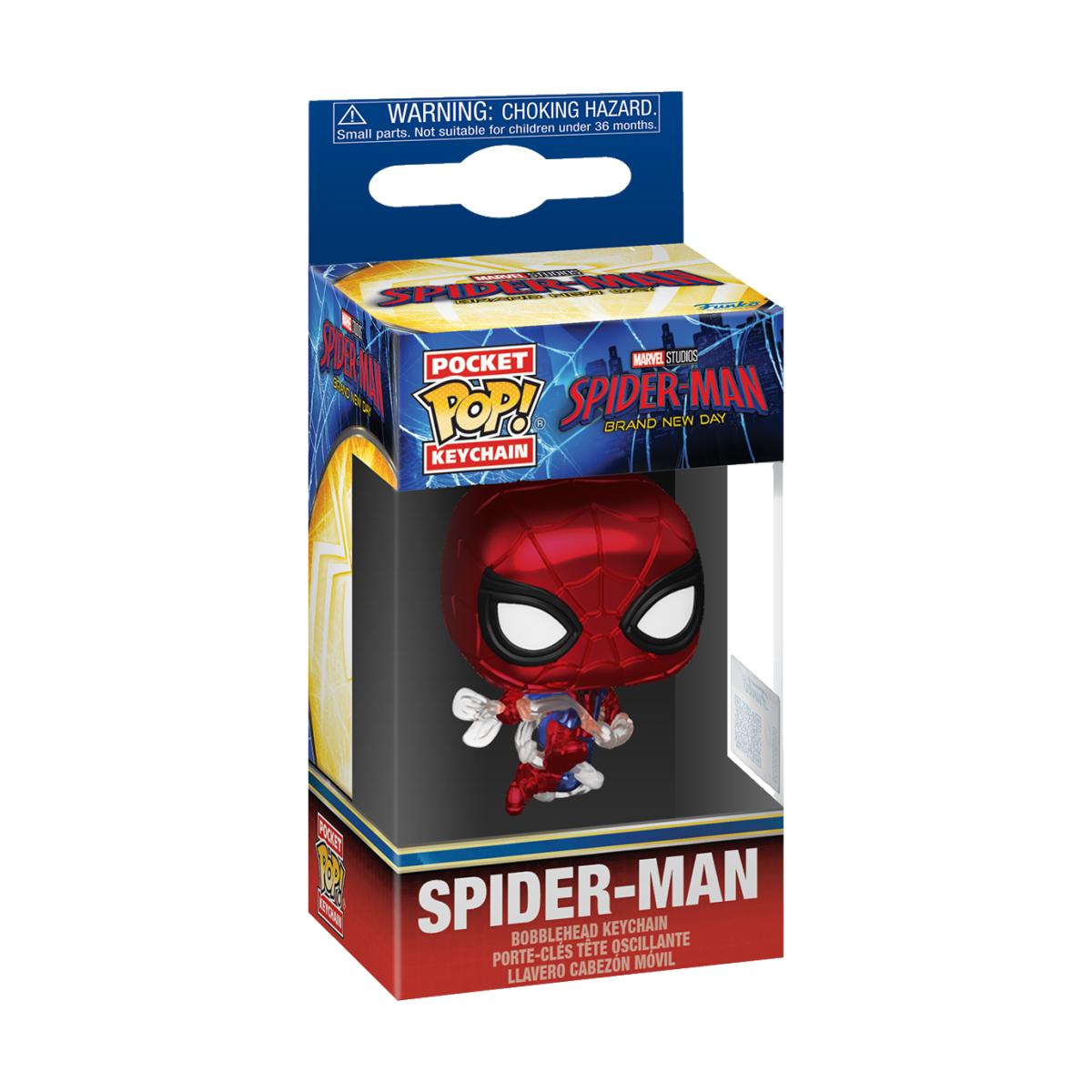 Porta-chaves Pop Spider Man Marvel Spider Man  Brand New Day 2026 2