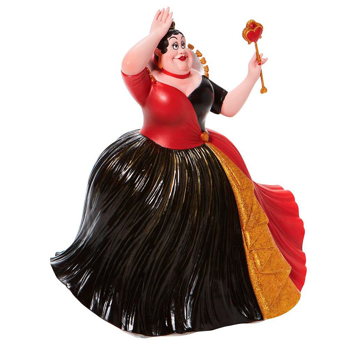 Figura Disney Alicia no Pais das Maravilhas Rainha de Copas 6