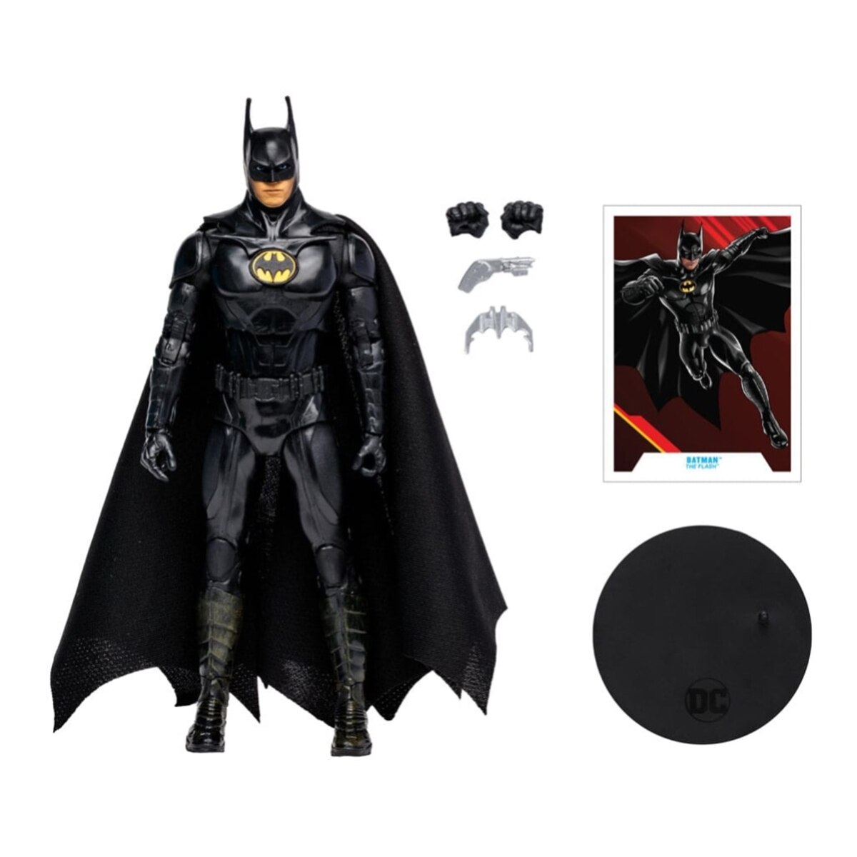 Figura de acción 18 cm  Universo DC Batman Michael Keaton 1