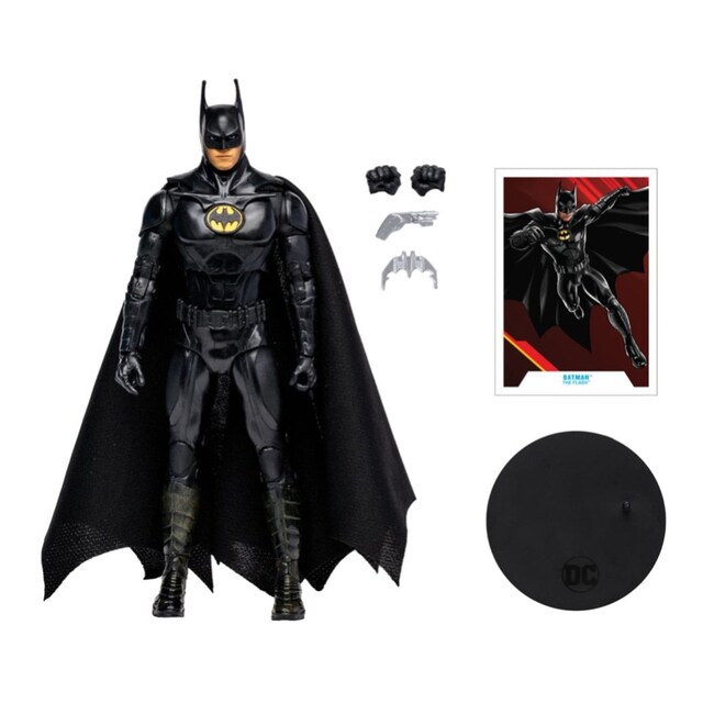 Figura de acción 18 cm  Universo DC Batman Michael Keaton