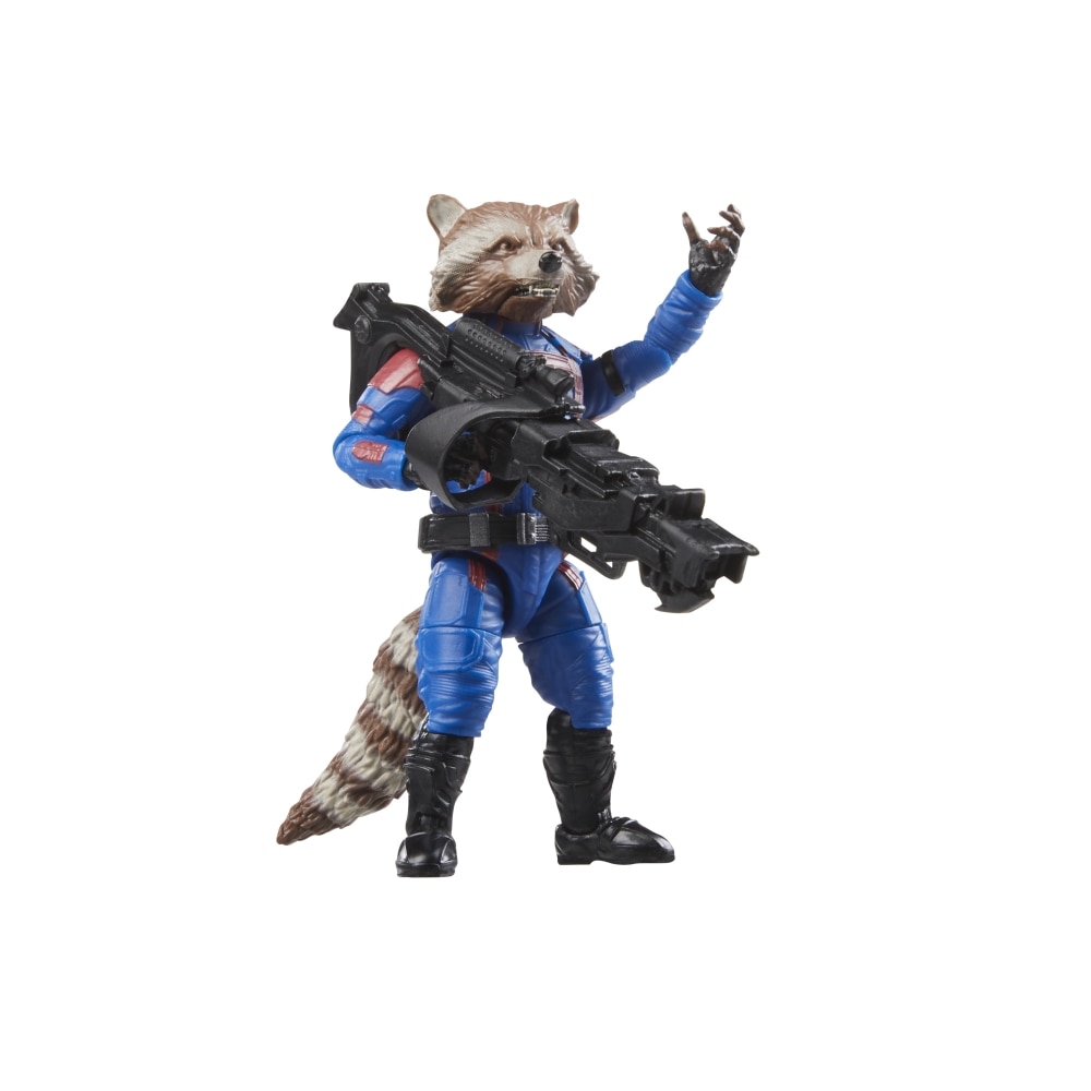 Figura de acción Rocket Los Guardianes de la Galaxia Marvel Hasbro 4