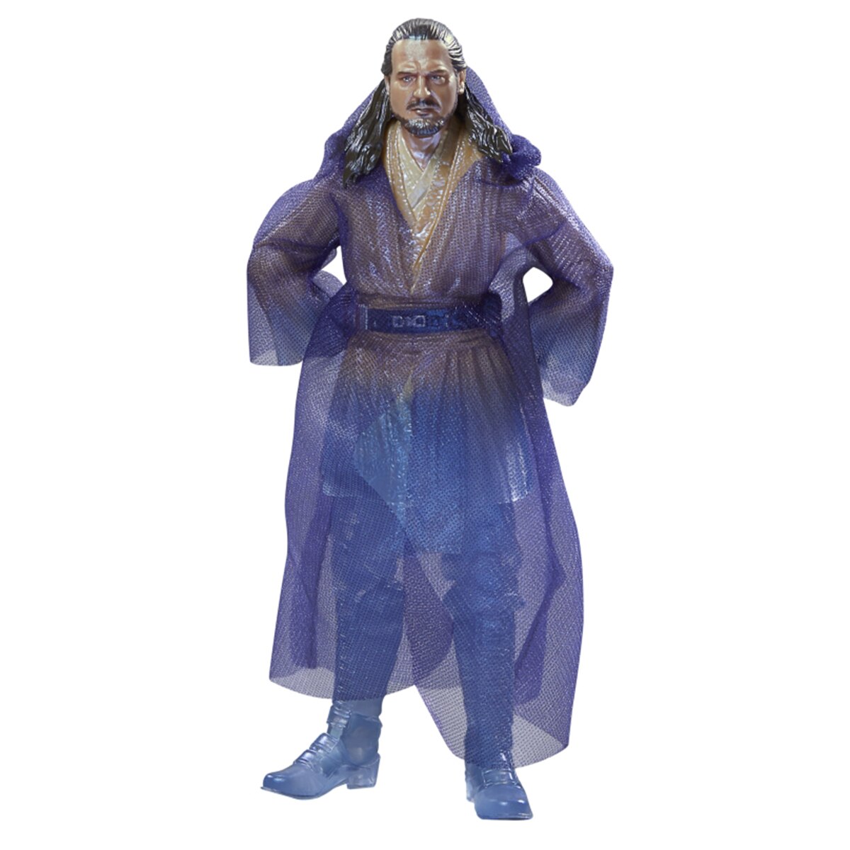 Figura de ação 23 cm Qui-Gon espíritu Star Wars Hasbro 5