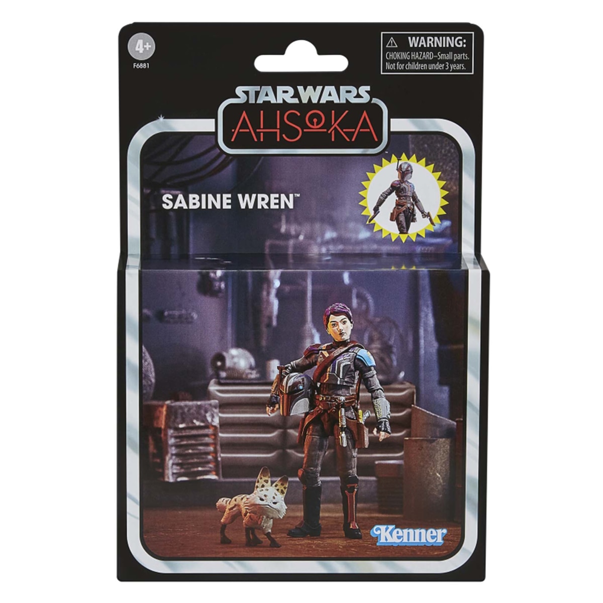 Figura de ação 9 cm Sabine Wren Ahsoka Star Wars Hasbro 7
