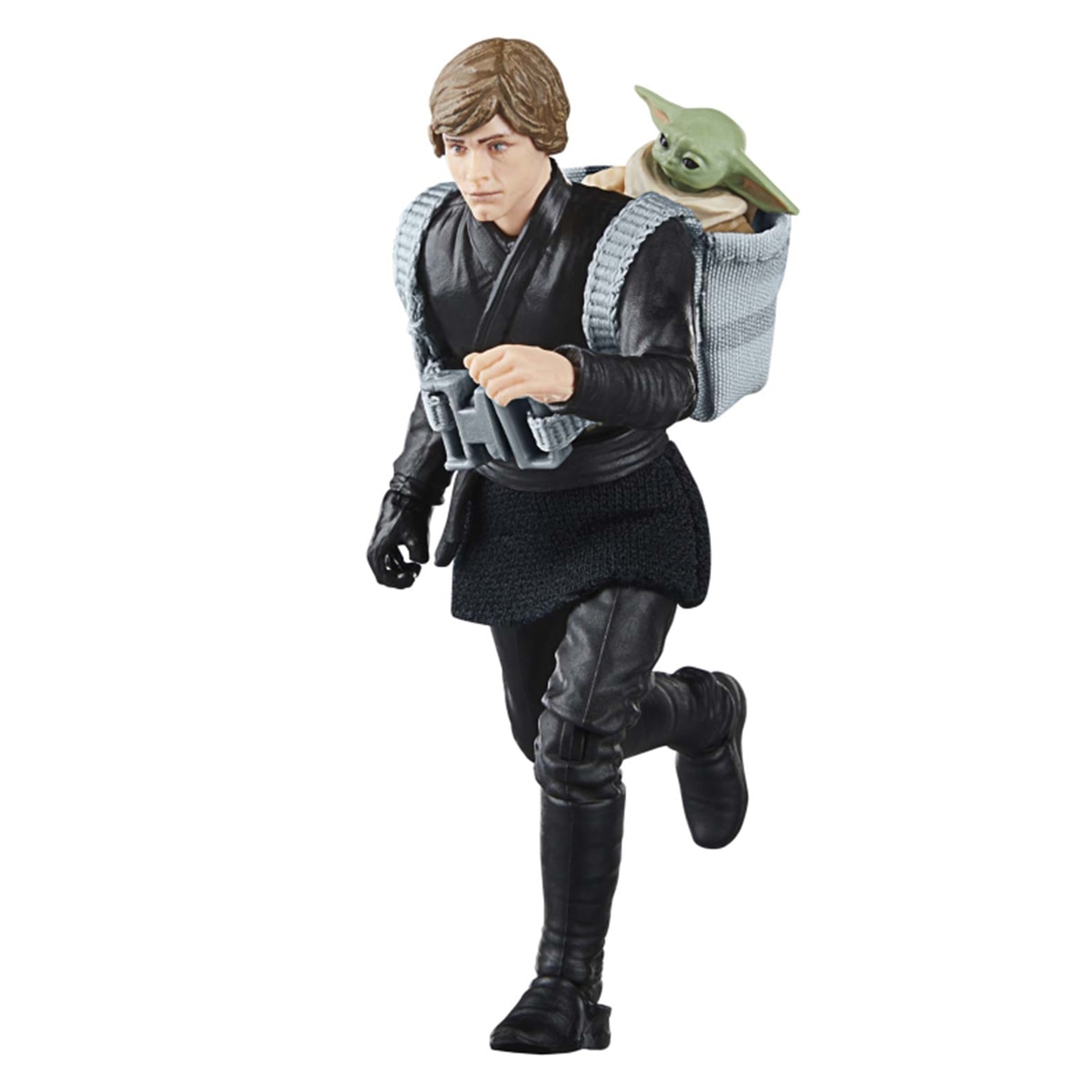 Imagem 0 de Figuras de ação 9 cm Luke Skywalker e Grogu Star Wars The Mandalorian Hasbro