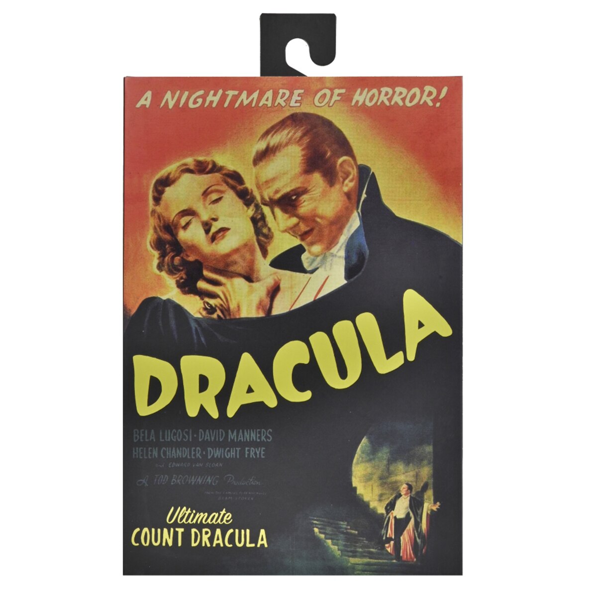 Figura de ação 18 cm Drácula branco e preto Neca 9