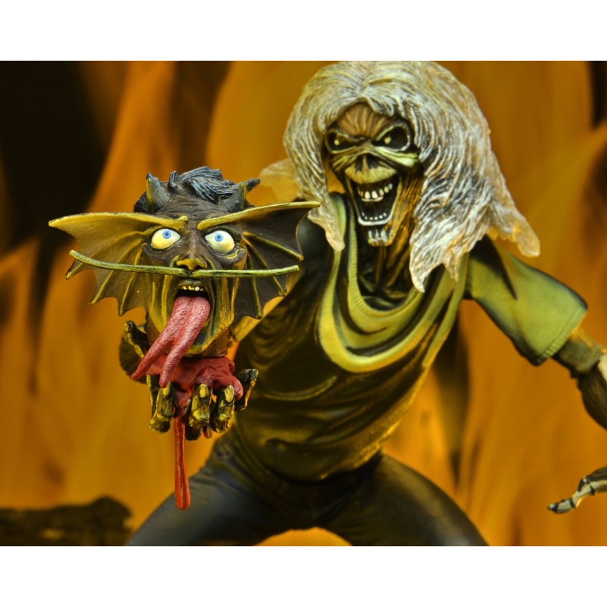 Figura de ação 18 cm Eddie Number Beast Iron Maiden Neca 4