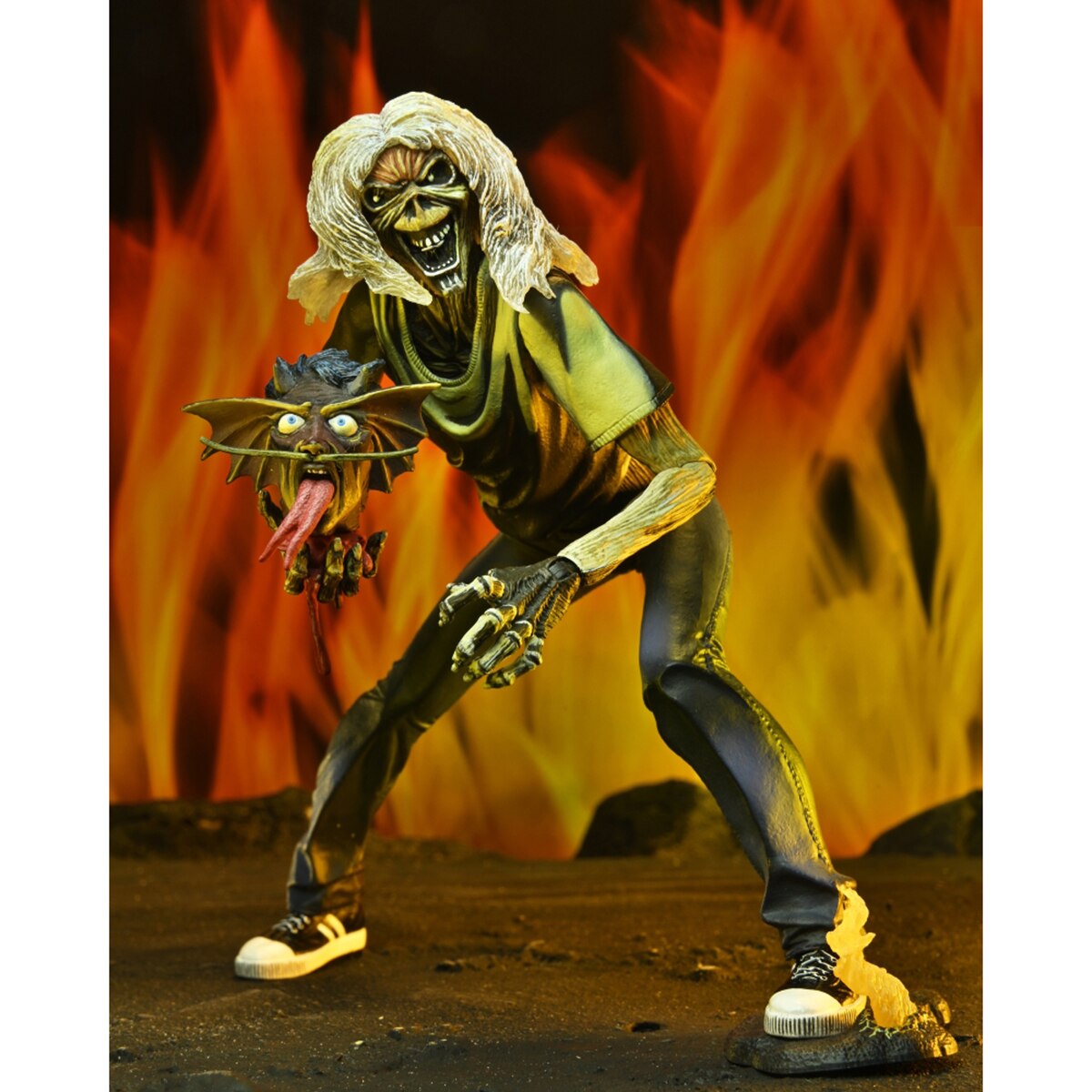 Figura de ação 18 cm Eddie Number Beast Iron Maiden Neca 5