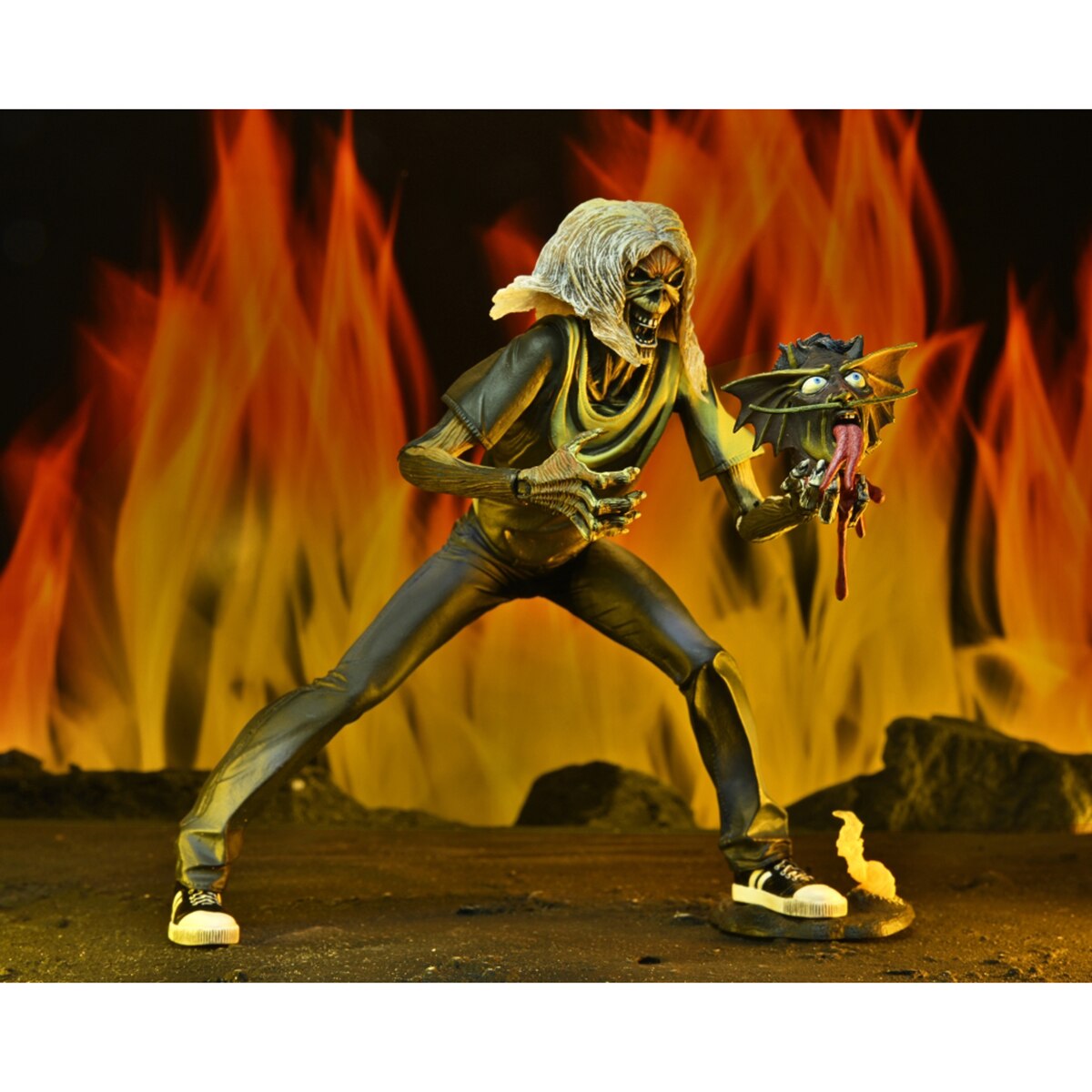Figura de ação 18 cm Eddie Number Beast Iron Maiden Neca 6
