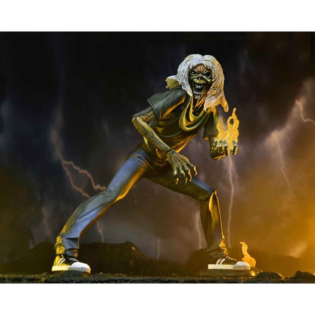 Figura de ação 18 cm Eddie Number Beast Iron Maiden Neca 8
