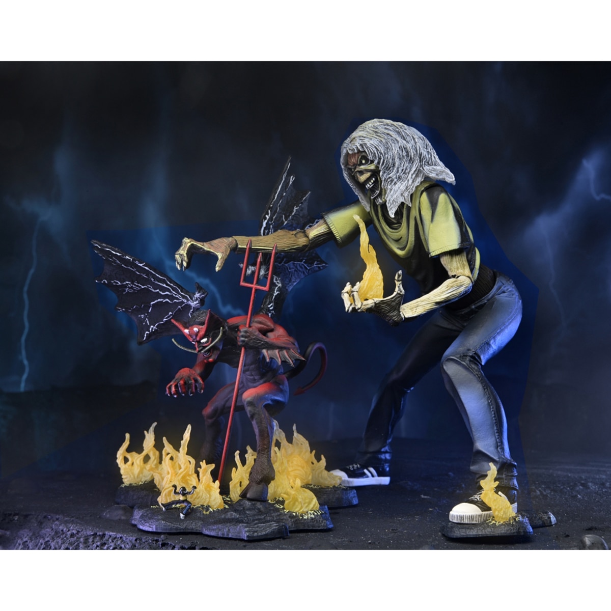 Figura de ação 18 cm Eddie Number Beast Iron Maiden Neca 9