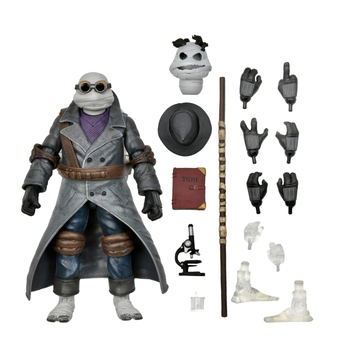 Figura de acción 18 cm Donatello invisible Tortugas Ninja Neca 2