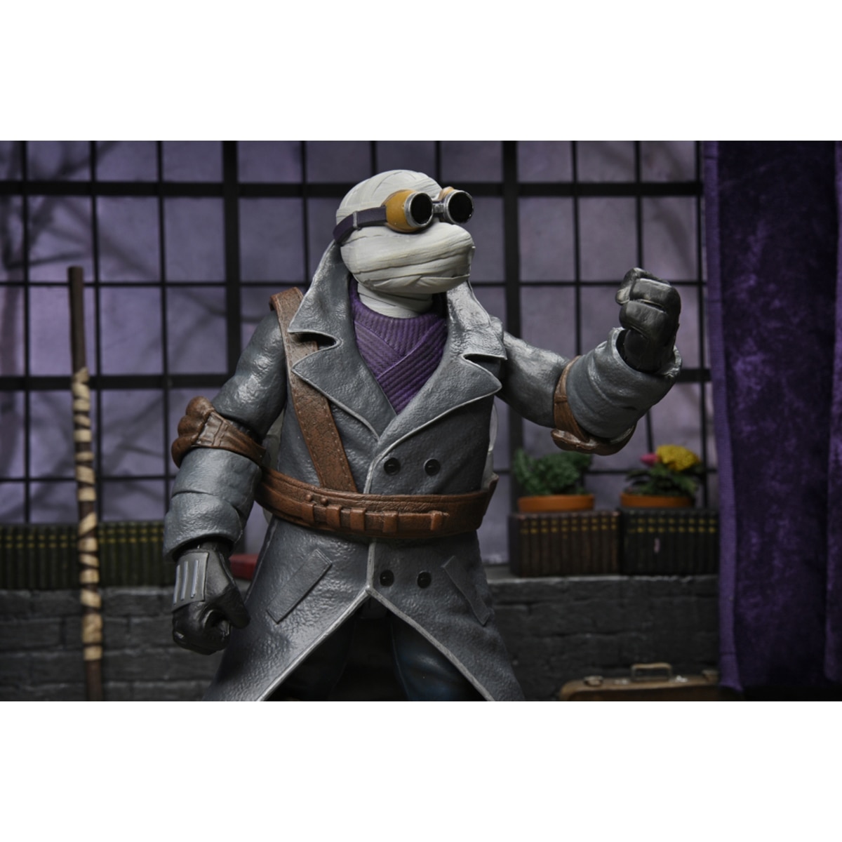 Figura de acción 18 cm Donatello invisible Tortugas Ninja Neca 4