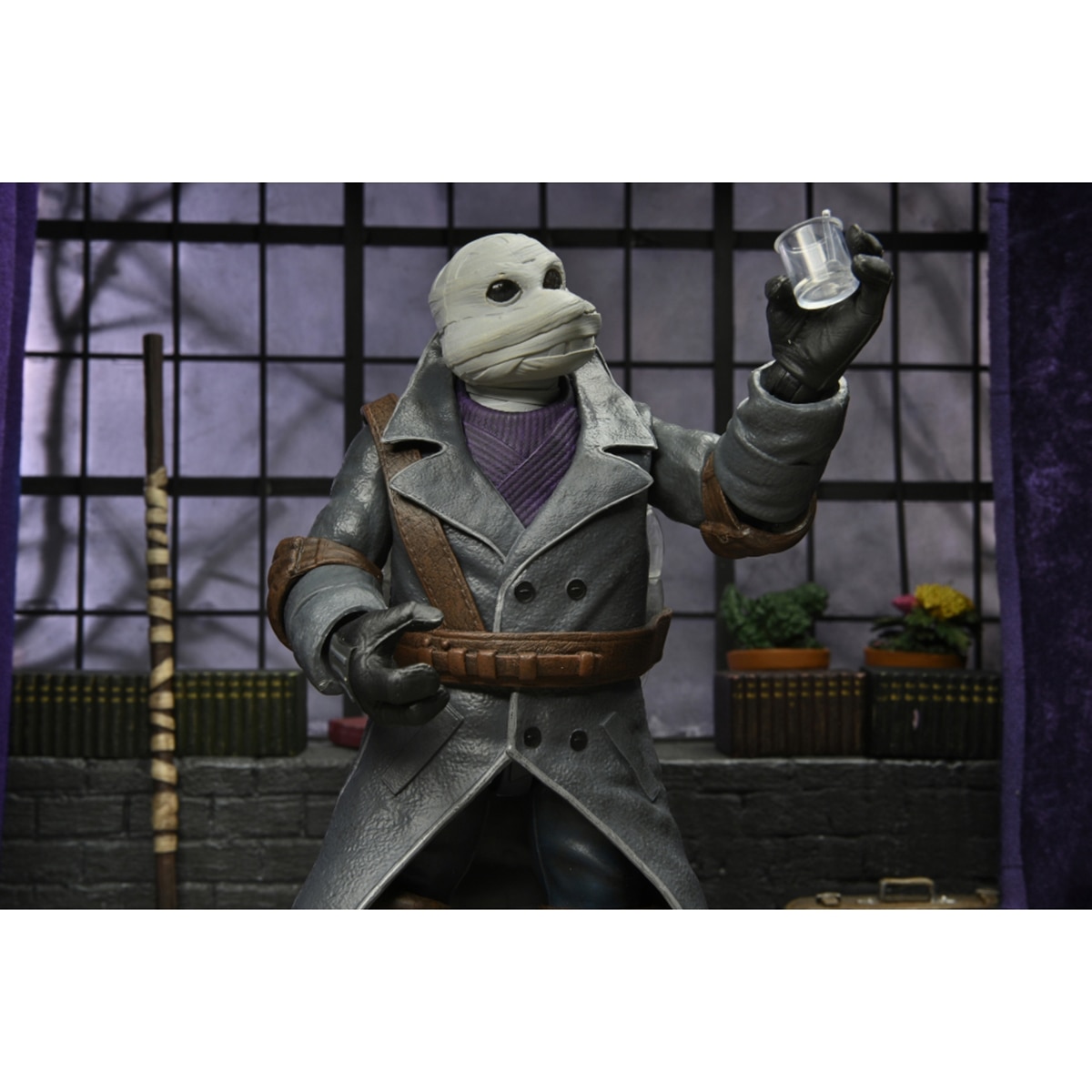 Figura de acción 18 cm Donatello invisible Tortugas Ninja Neca 6
