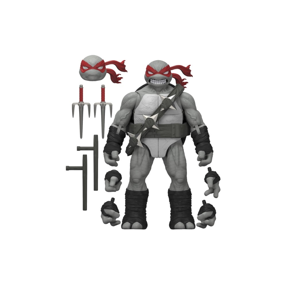 Set de 4 Figuras 30 cm de Tortugas Ninja + Comic  Tortugas Ninja The Loyal Subjects 4