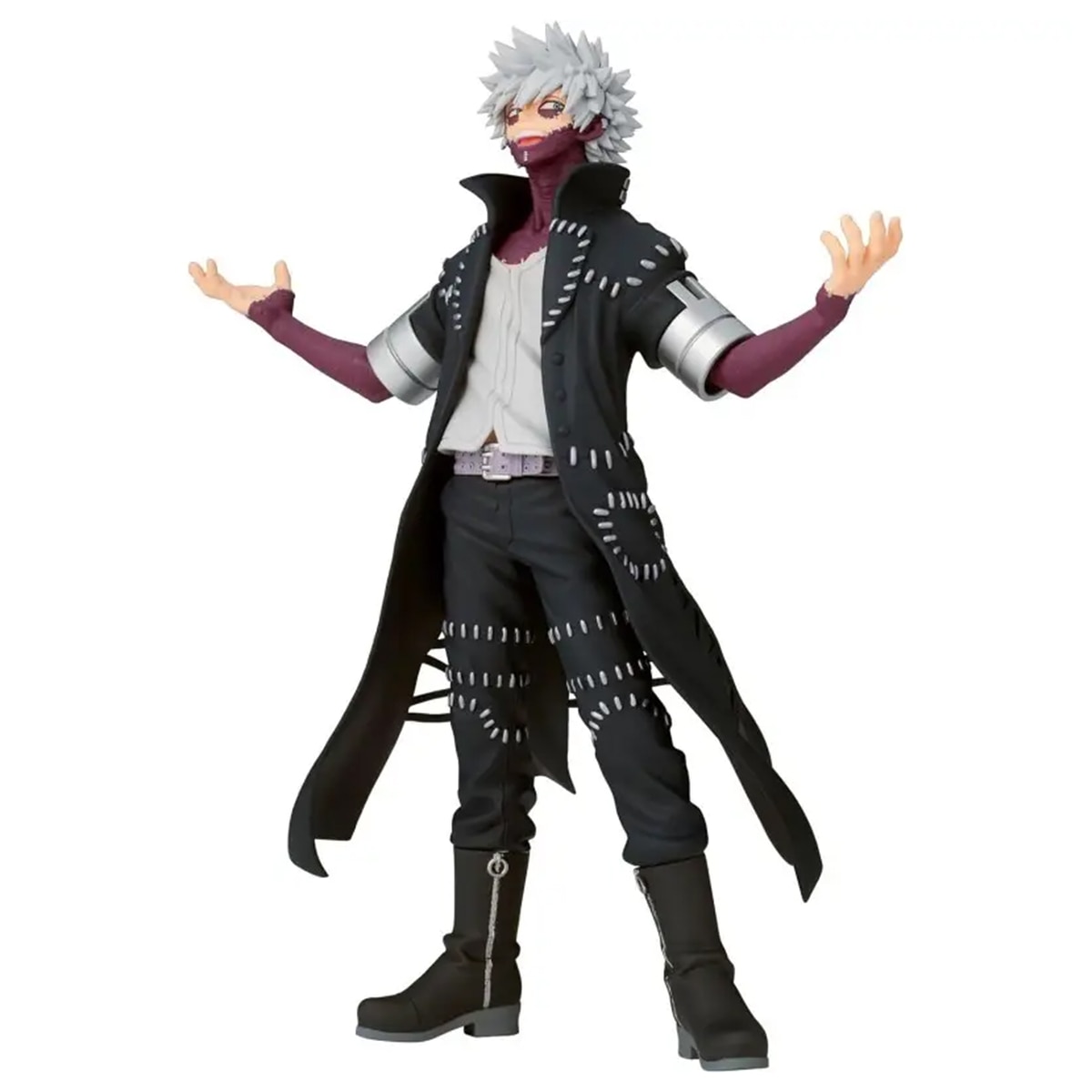 Estatua 20 cm Dabi Estatuapelo Blanco My Hero Academia Banpresto 1