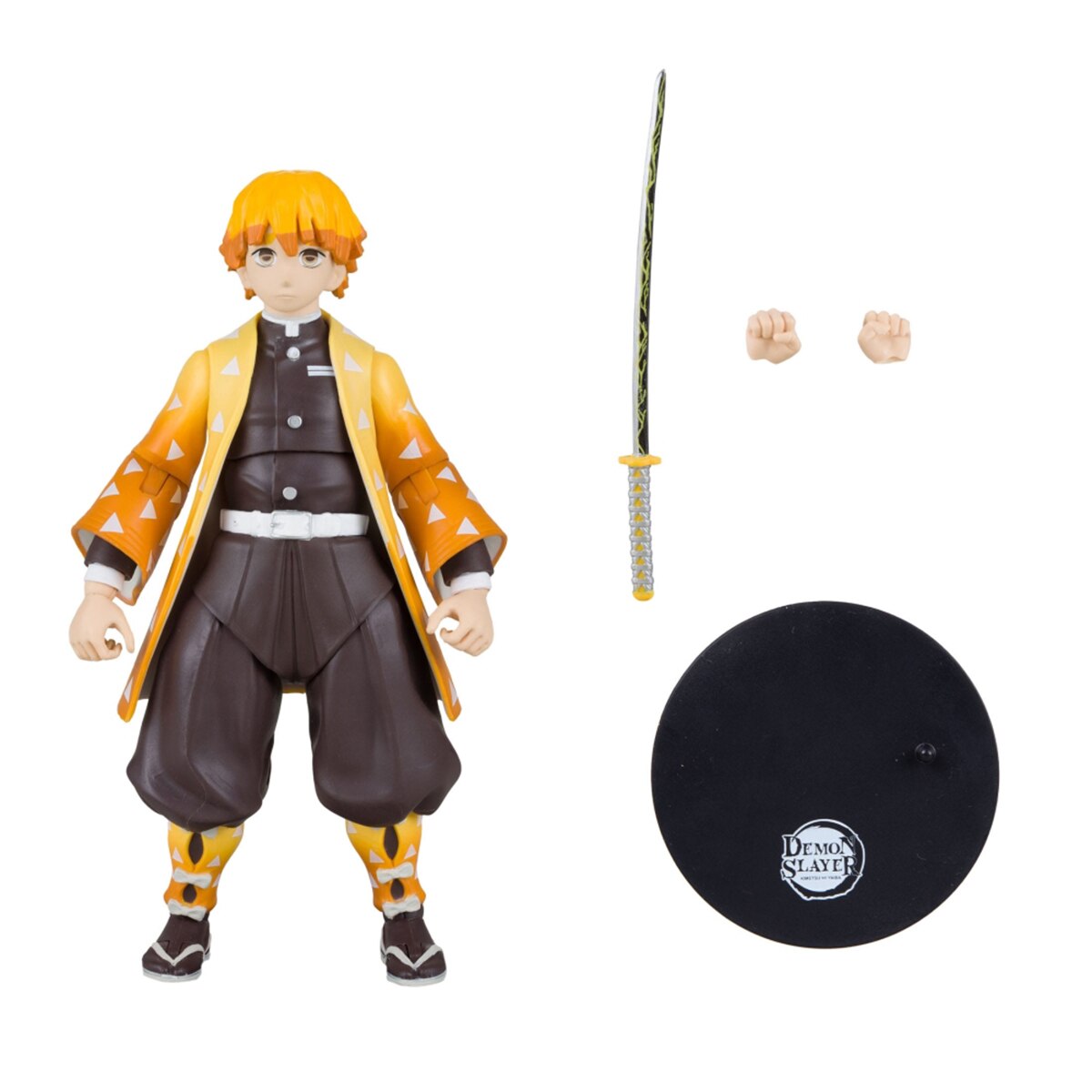Figura de ação 18 cm Zenitsu Agatsuma Demon Slayer Mc Farlane Toys 2