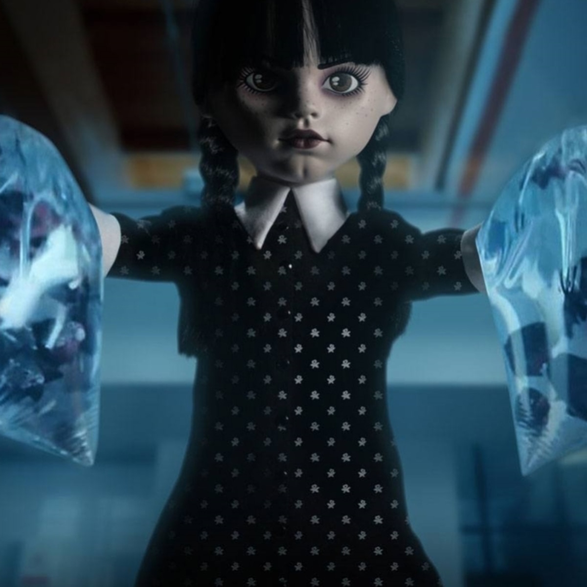 Figura de ação 25 cm Miércoles Addams Mezco Toy 4