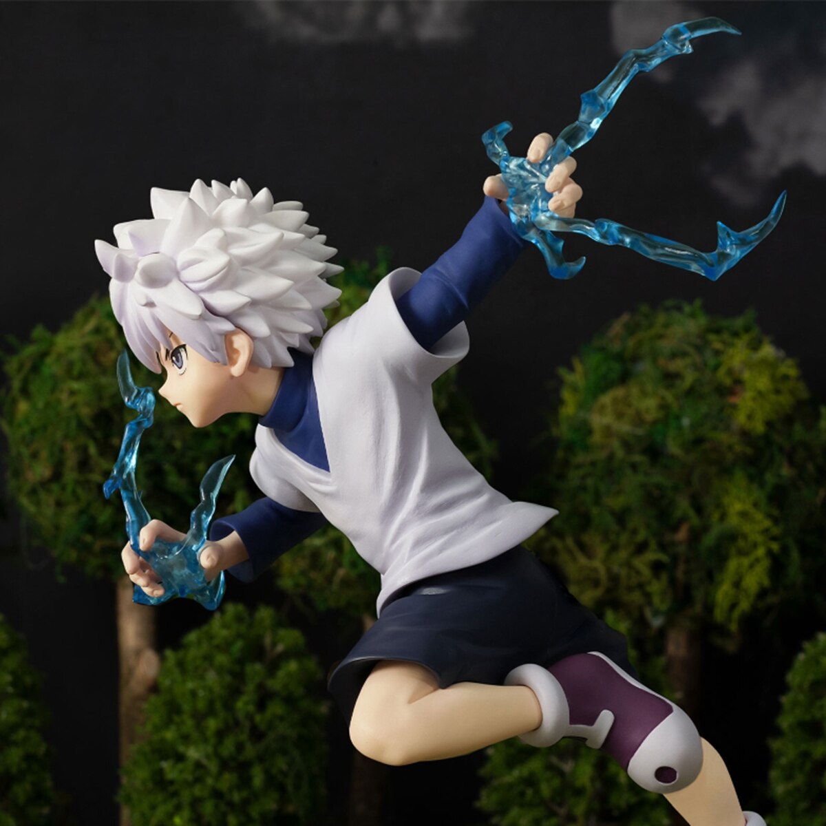Estatua 11 cm Killua Nen rayo Hunter X Hunter Banpresto 3