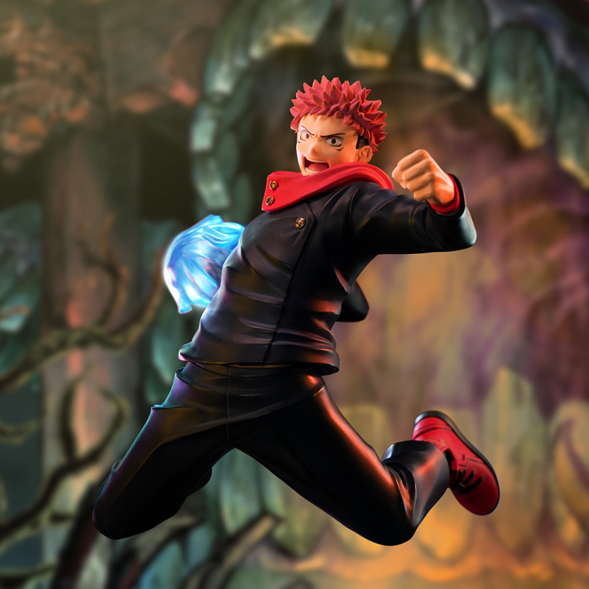 Figura 24 cm Itadori puño divergente Jujutsu Kaisen ABYsse Corp 6