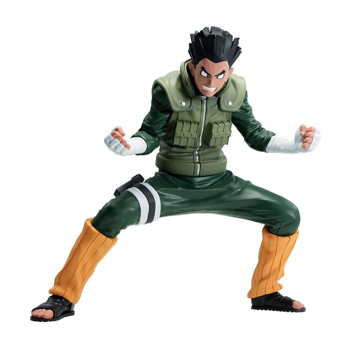 Estátua 16 cm Rock Lee Pose Fuerza Naruto 1
