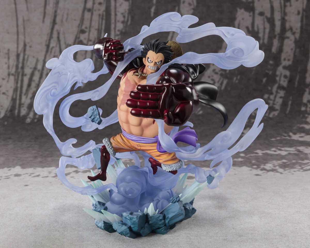 Figura 21 cm Luffy Battle gear BMO One Piece Tamashi 3