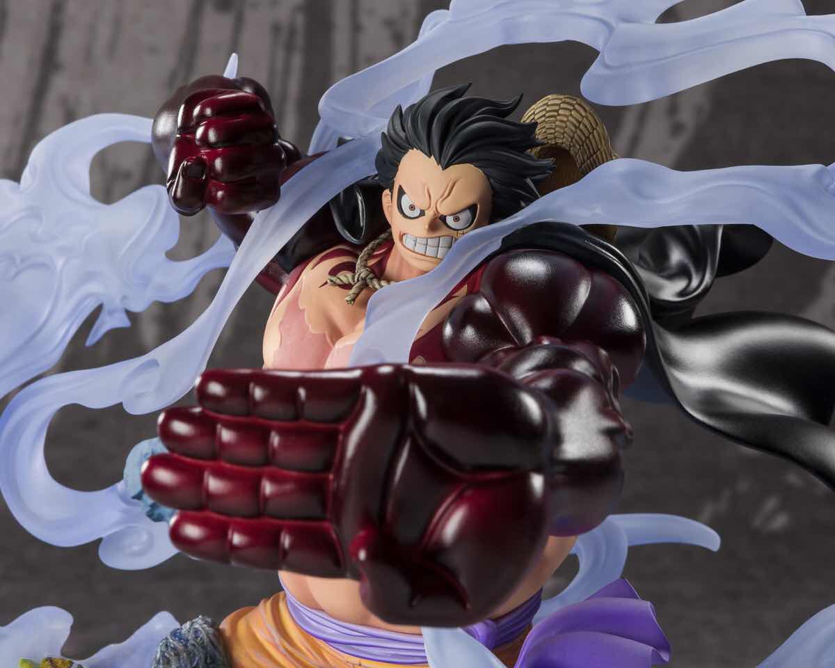 Figura 21 cm Luffy Battle gear BMO One Piece Tamashi 5