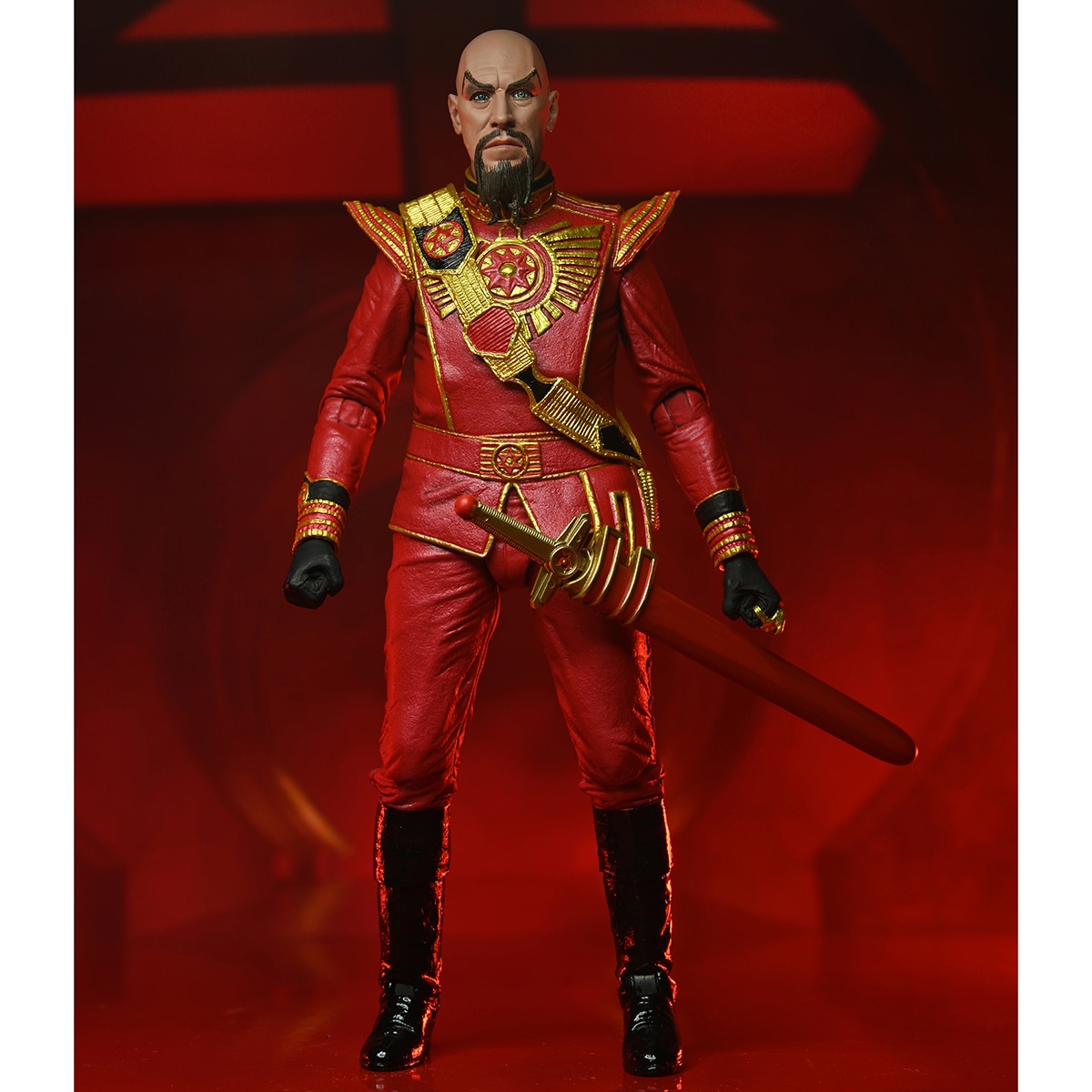 Figura 18 cm Ming Flash 1980 Flash Gordon Los Defensores de la Tierra Neca 3