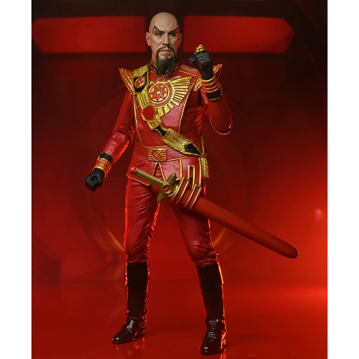 Figura 18 cm Ming Flash 1980 Flash Gordon Los Defensores de la Tierra Neca 4