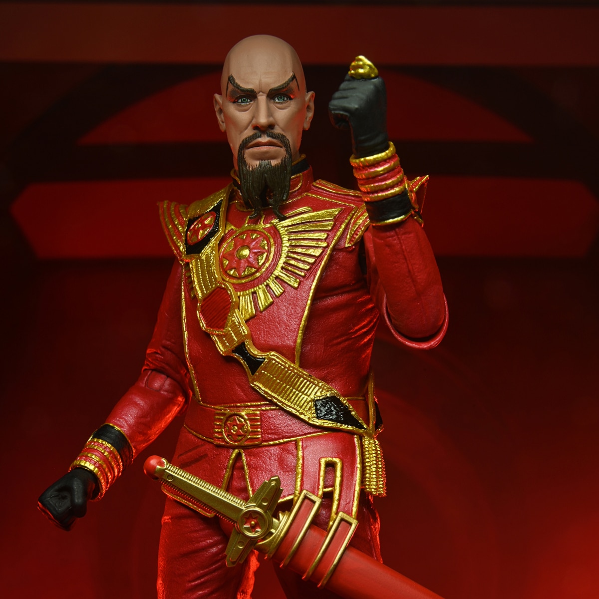 Figura 18 cm Ming Flash 1980 Flash Gordon Los Defensores de la Tierra Neca 5
