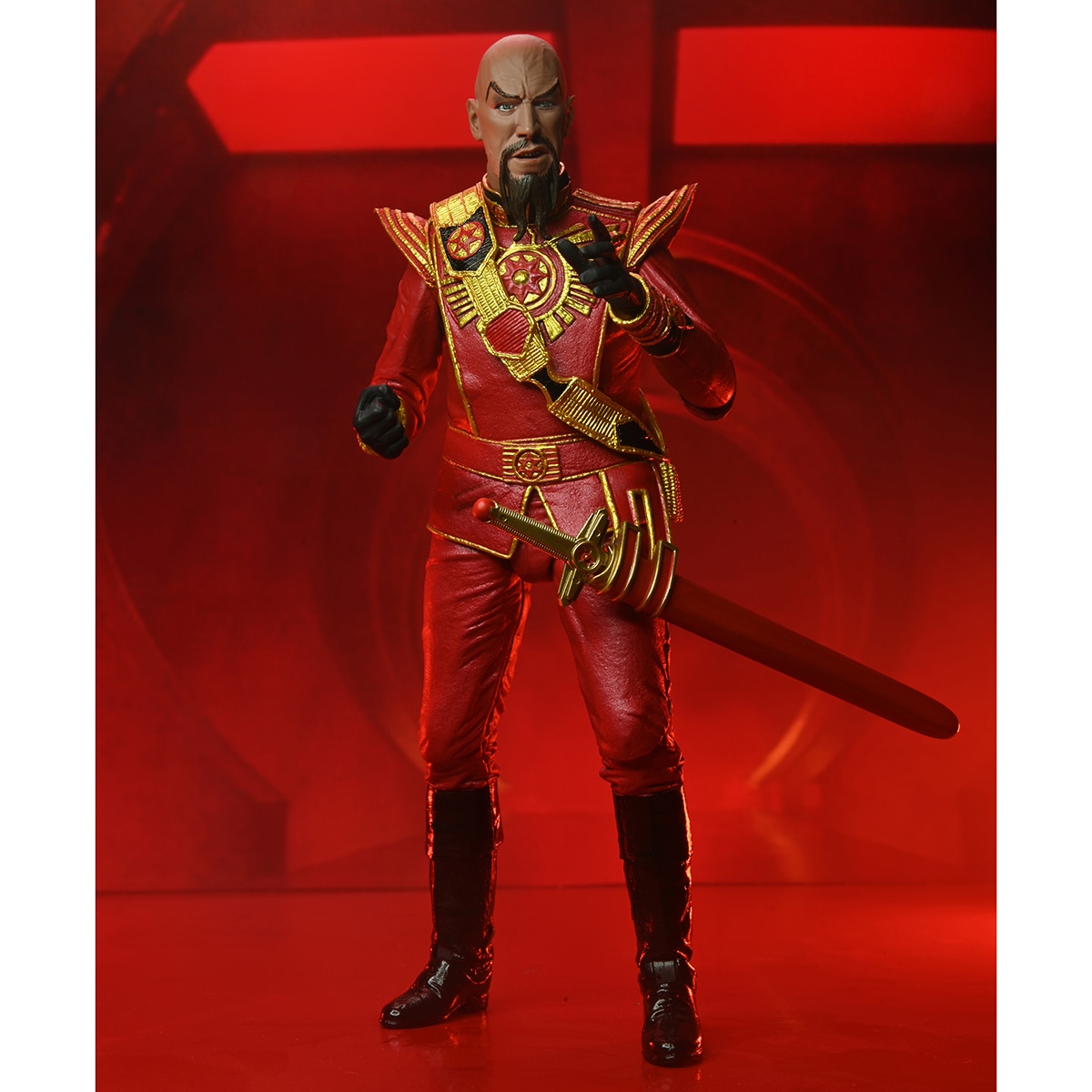 Figura 18 cm Ming Flash 1980 Flash Gordon Los Defensores de la Tierra Neca 7