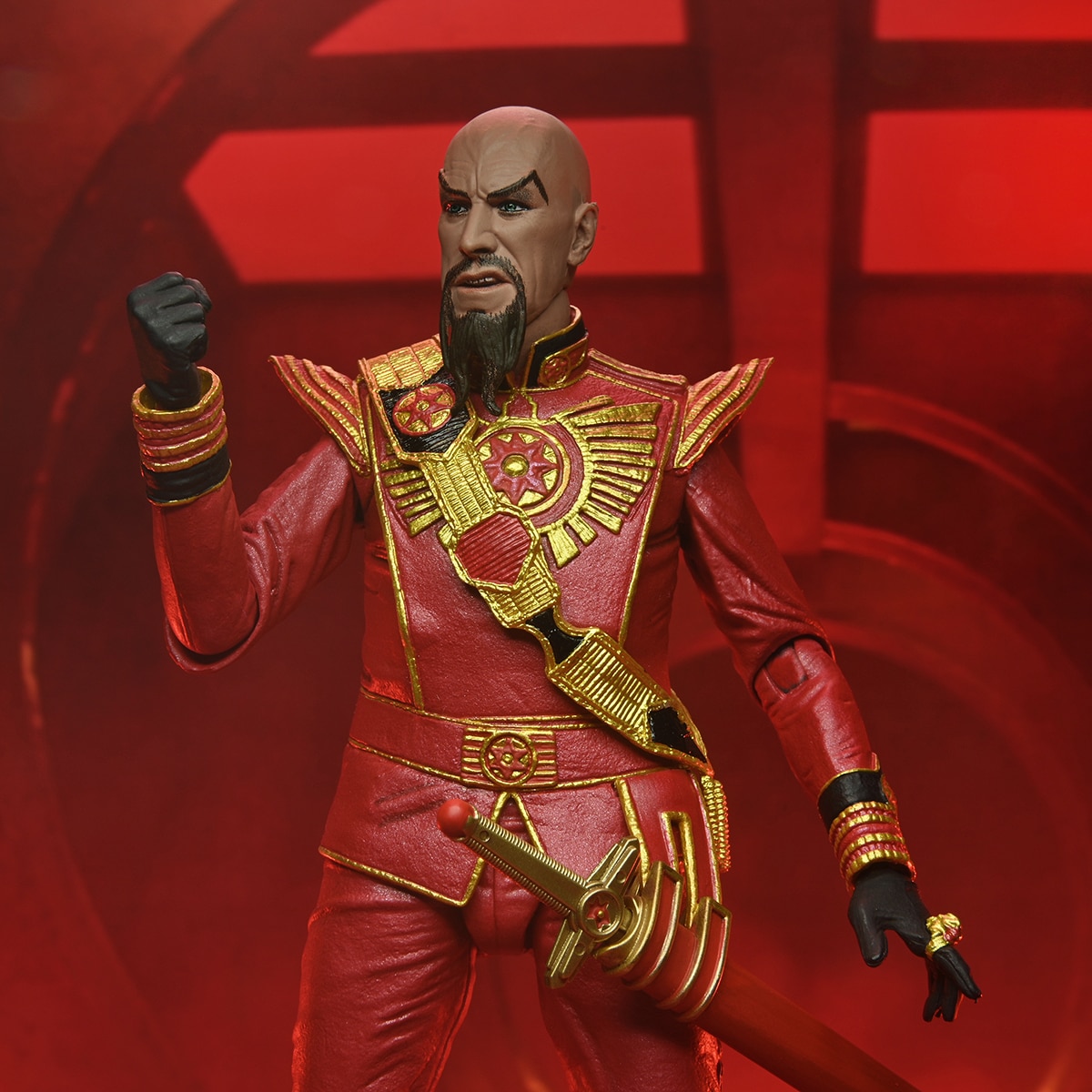 Figura 18 cm Ming Flash 1980 Flash Gordon Los Defensores de la Tierra Neca 8