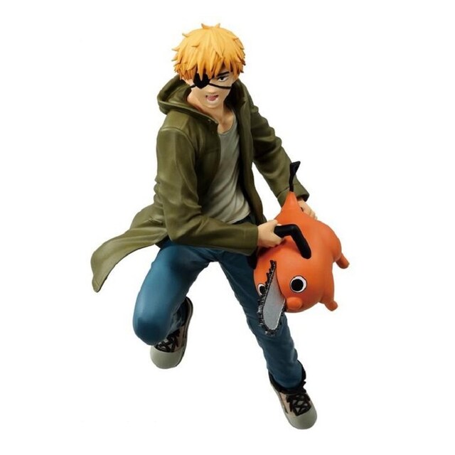 Imagem 0 de Figura Denji e Pochita - 14 Cm - Chainsaw Man