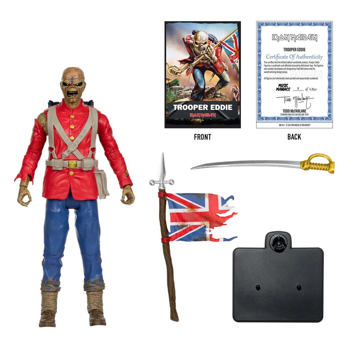 Figura 15 cm Eddie The Trooper Iron Maiden Mc Farlane Toys 2