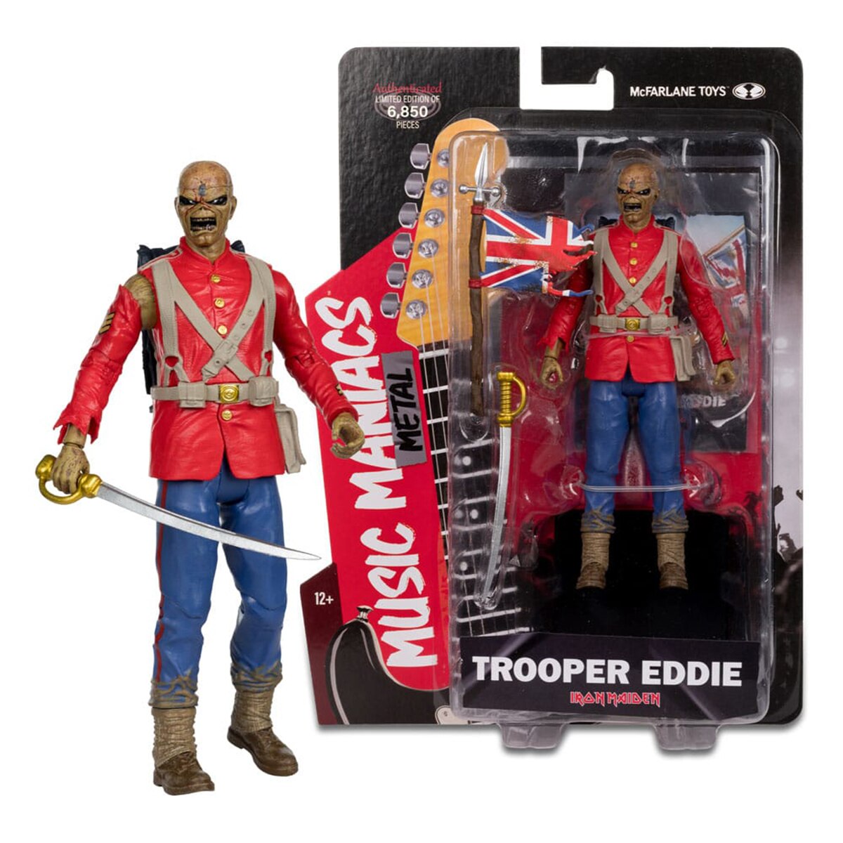 Figura 15 cm Eddie The Trooper Iron Maiden Mc Farlane Toys 4