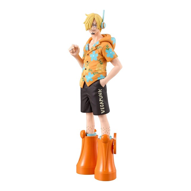 Figura 17 cm Sanji traje Egghead One Piece Banpresto.