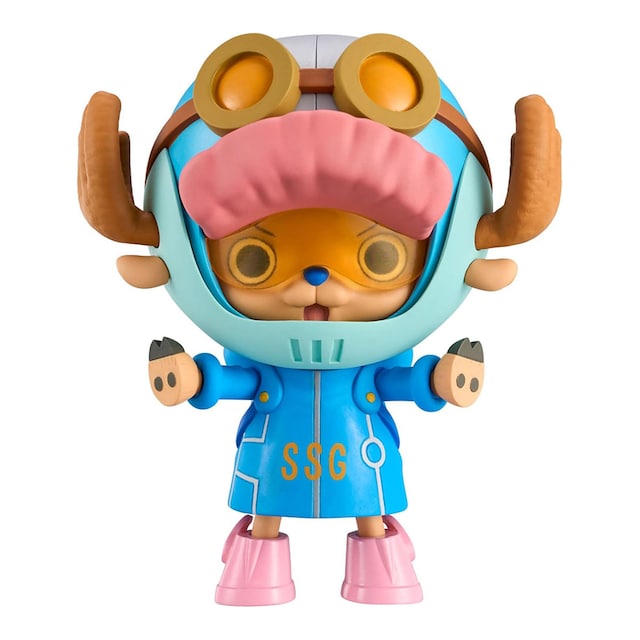 Figura 8 cm Chopper traje egghead One Piece Banpresto.