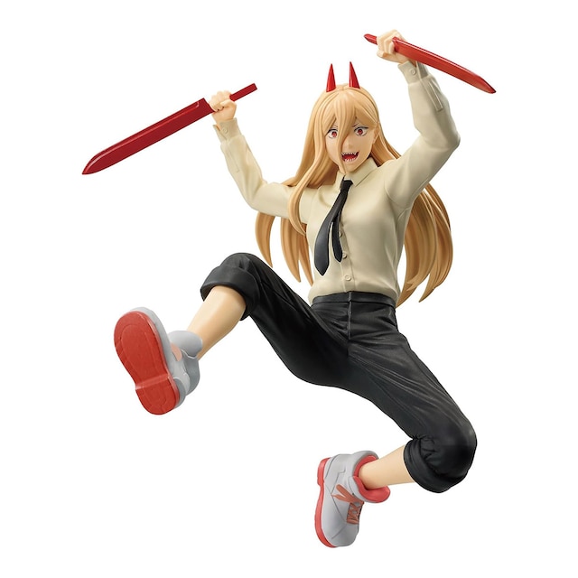 Figura 12 cm Power con cuchillos Chainsaw Man Banpresto.