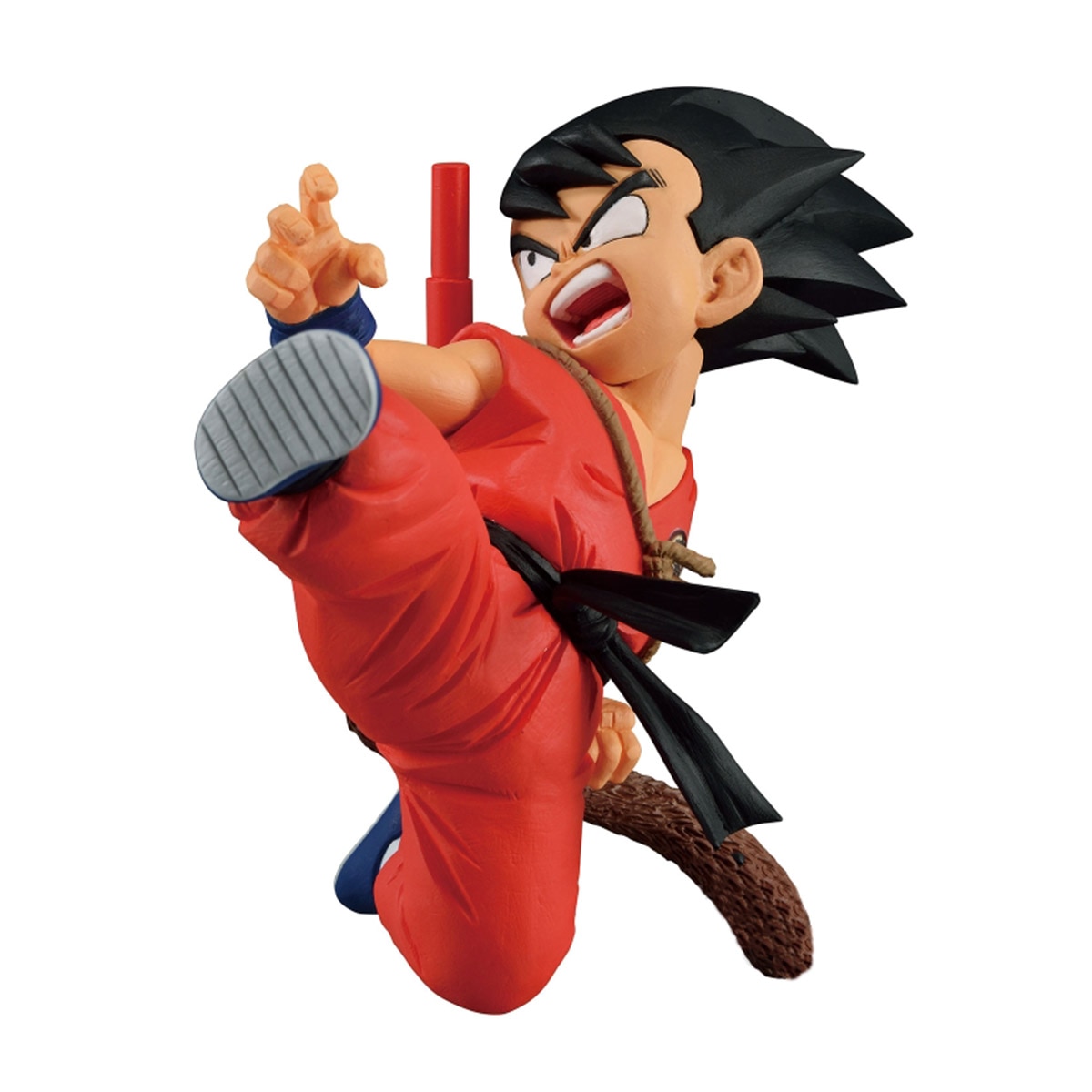 Banpresto - Figura 8 cm Goku niño patada Dragon Ball.