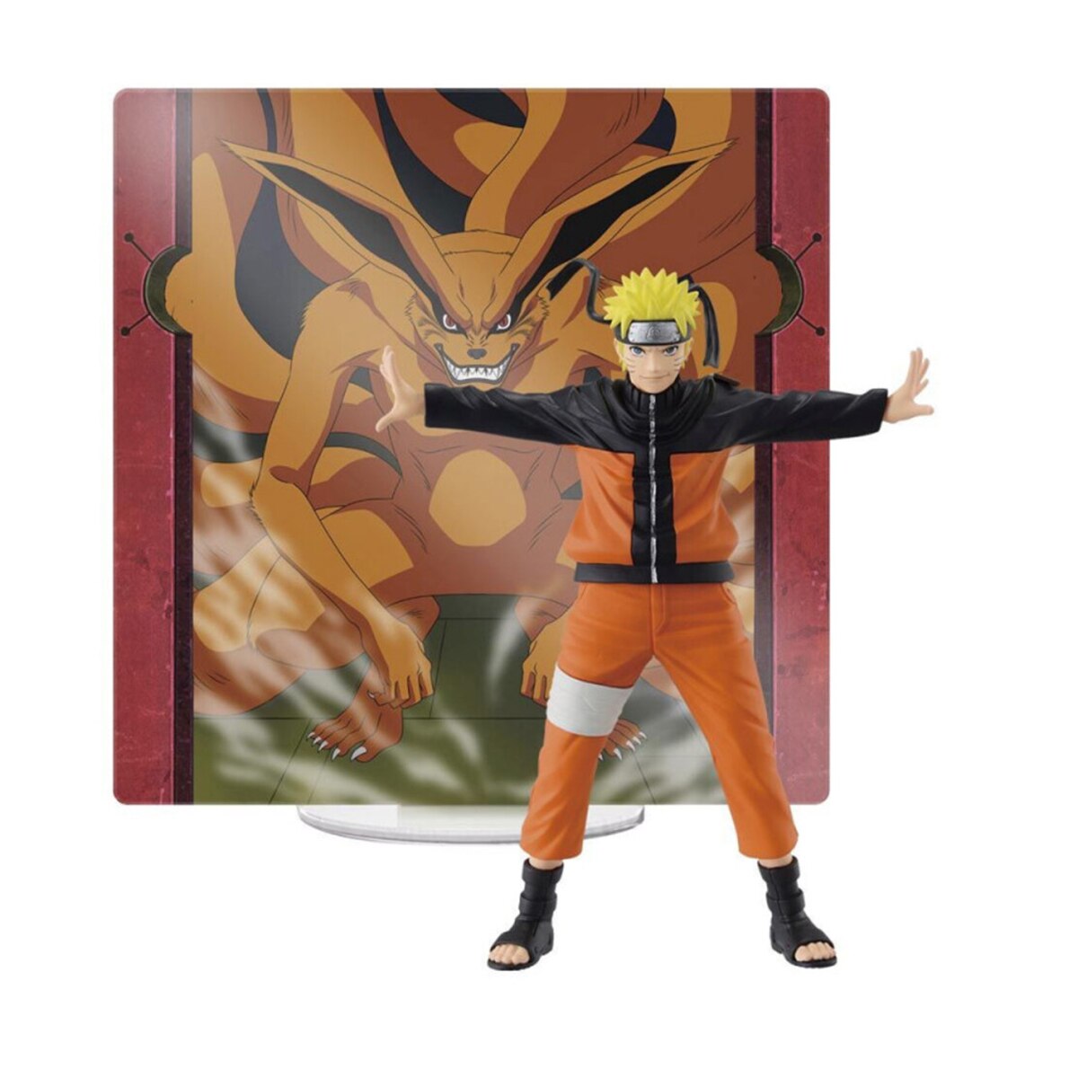 Figura 13 cm Naruto con kurama 1