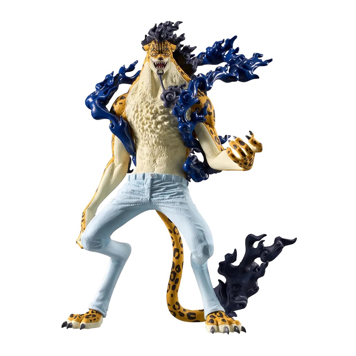Banpresto - Figura 19 cm Rob Lucci fruta One Piece.