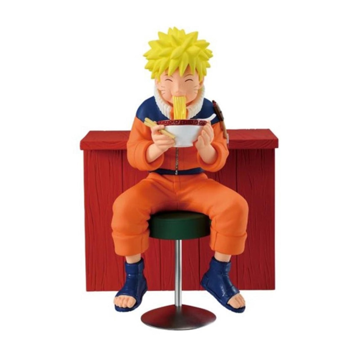 Banpresto - Figura 10 cm Naruto en ramen Naruto