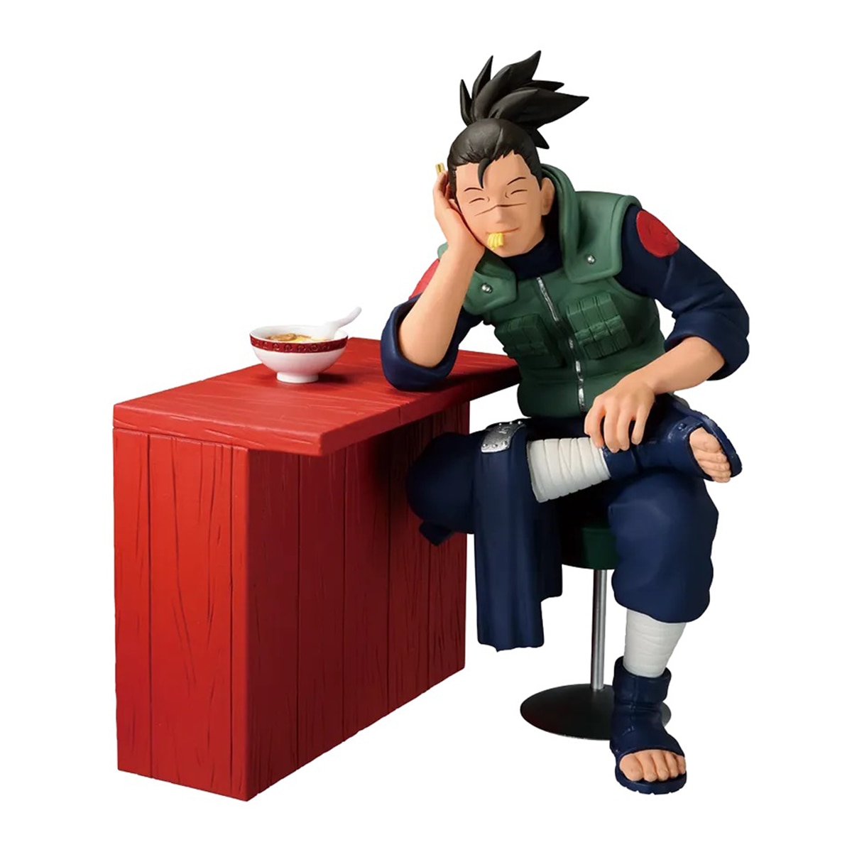 Banpresto - Estatua 12 cm Iruka en restaurante Naruto.