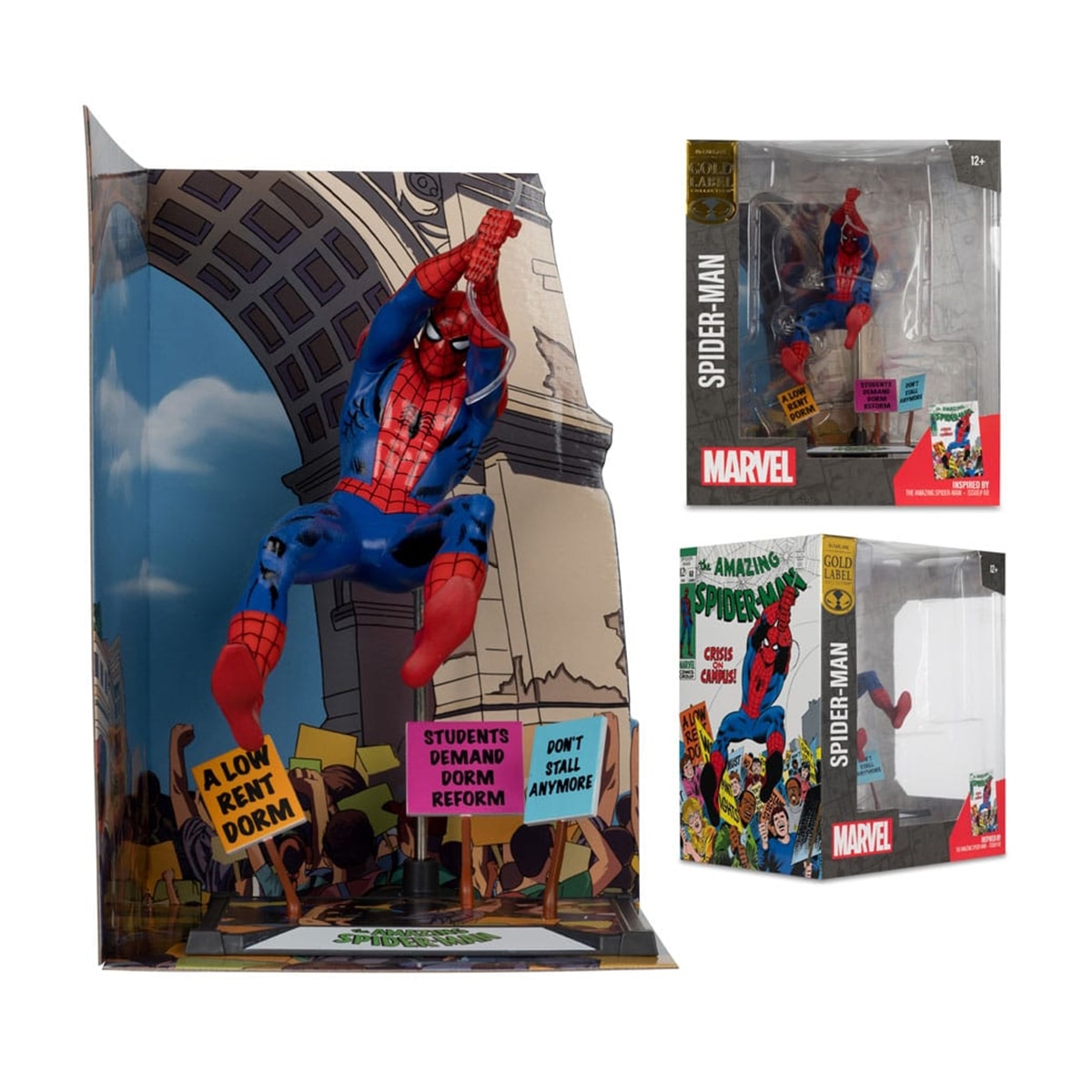 Figura 15 cm Spiderman Capa Marvel 2
