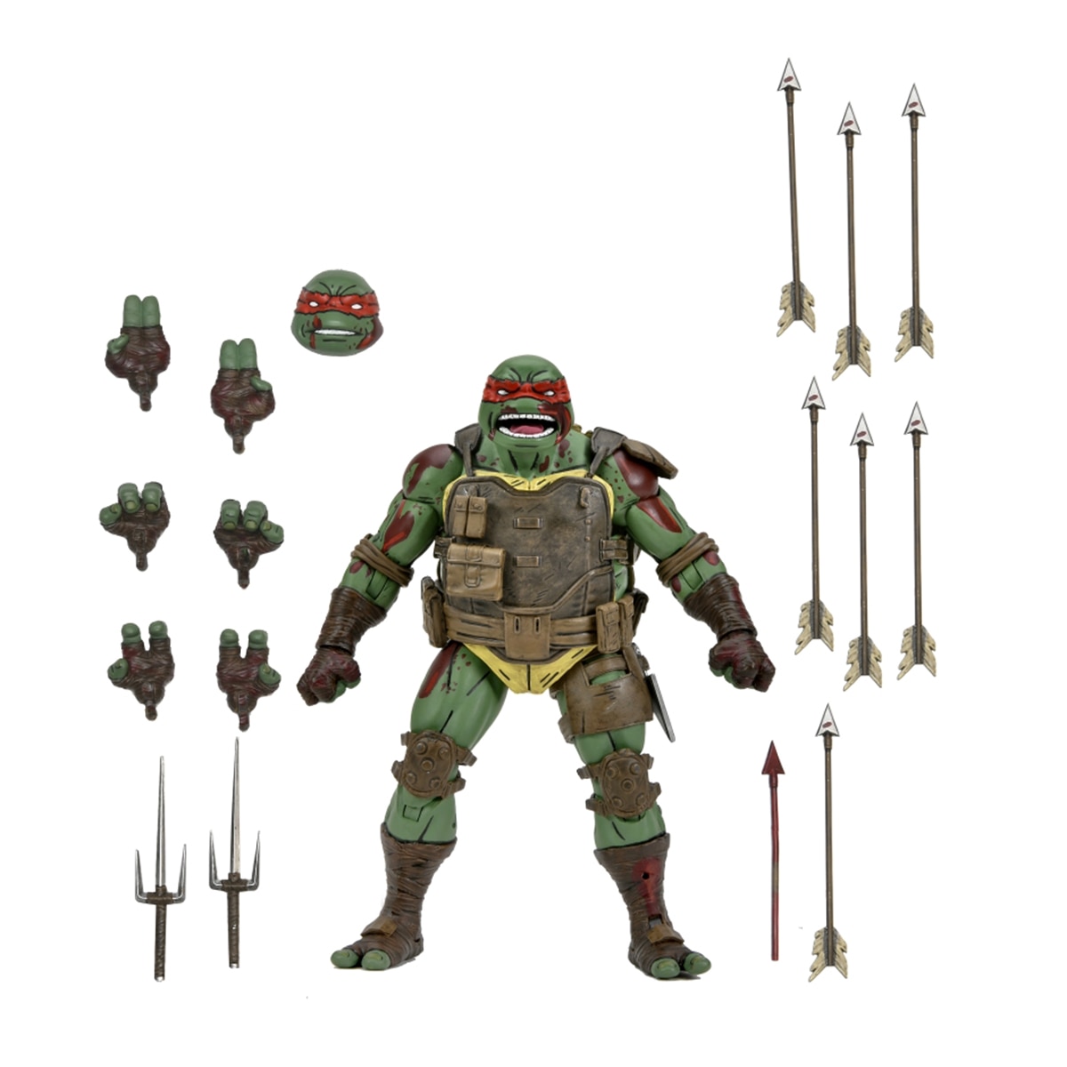 Raphael feriu Ronin  Tartarugas Ninja - 18cm 2