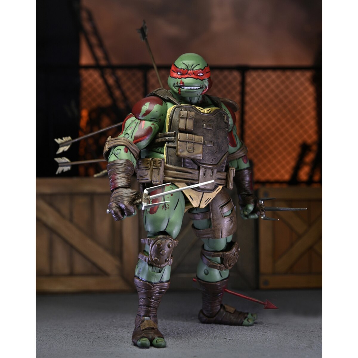 Raphael feriu Ronin  Tartarugas Ninja - 18cm 3