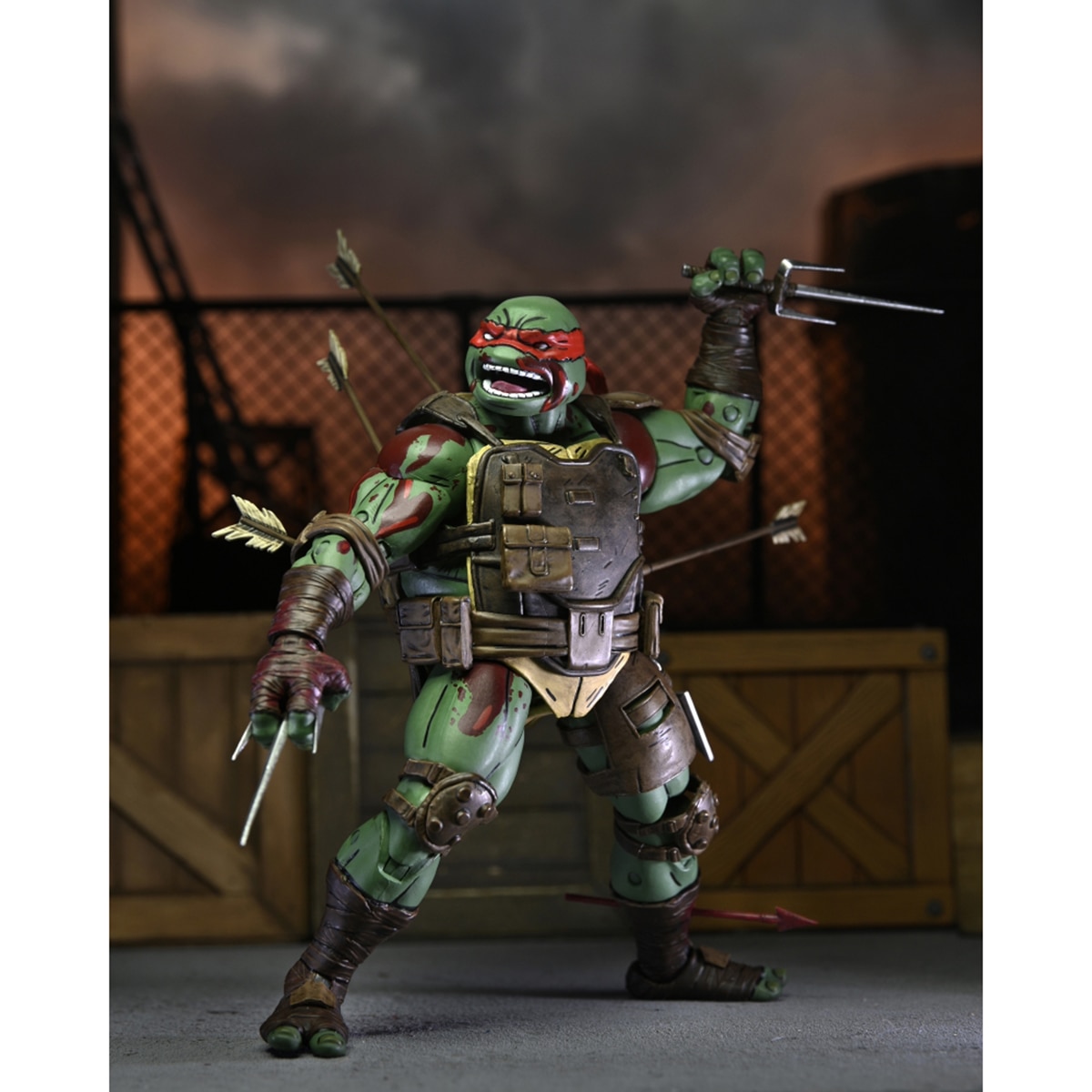 Raphael feriu Ronin  Tartarugas Ninja - 18cm 6