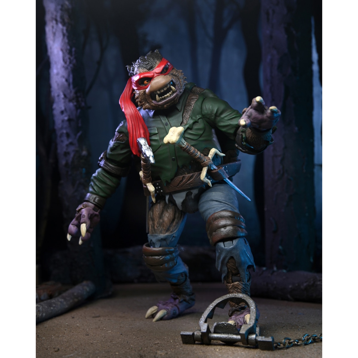 Raphael como um lobisomem das Tartarugas Ninja - 18 cm 6